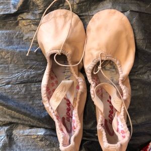 Capezio Split Sole Leather Ballet Shoes